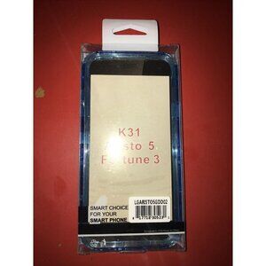 For LG Aristo 5 / K31 - Transparent Clear Heavy Duty Impact Rubber Armor Case